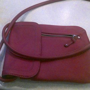 TIGNANELLO RED LEATHER CROSSBODY-NEW